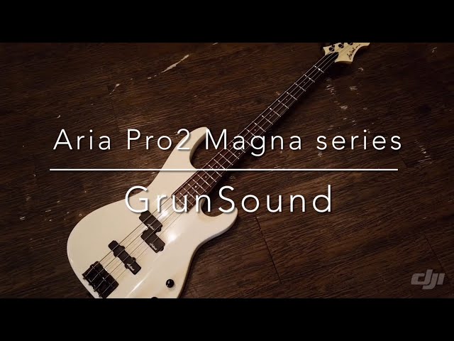 Aria Pro2 Magna Series -GrunSound- 商品紹介 No.89 - YouTube