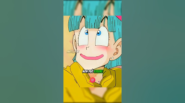 Bulma e Vegeta Si Incontrano Per La Prima Volta