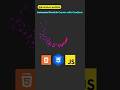 Animated Particle Cursor Gradient Colors  HTML CSS JS #shorts #coding #htmlcssjavascriptproject