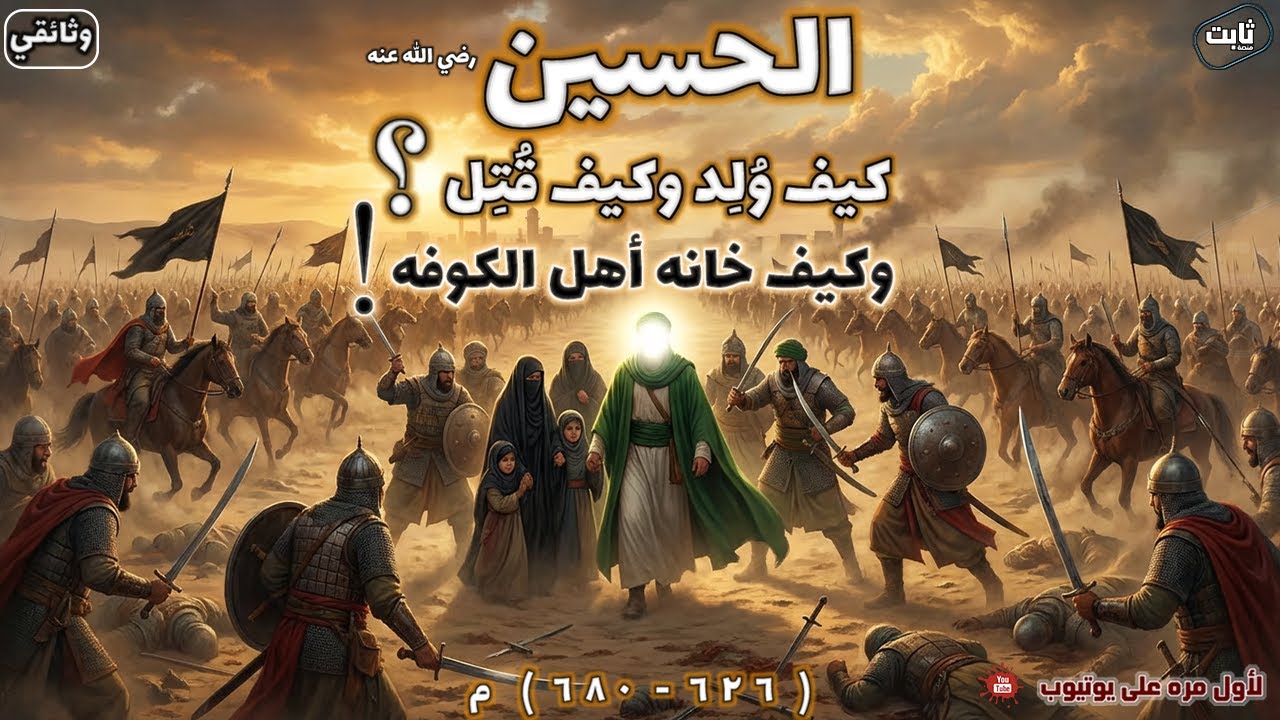 القصة الكامله للحسين بن علي : كيف بدأت الفتنه وكيف خانوه أهل الكوفه | تاريخ ووثائقي هادئ