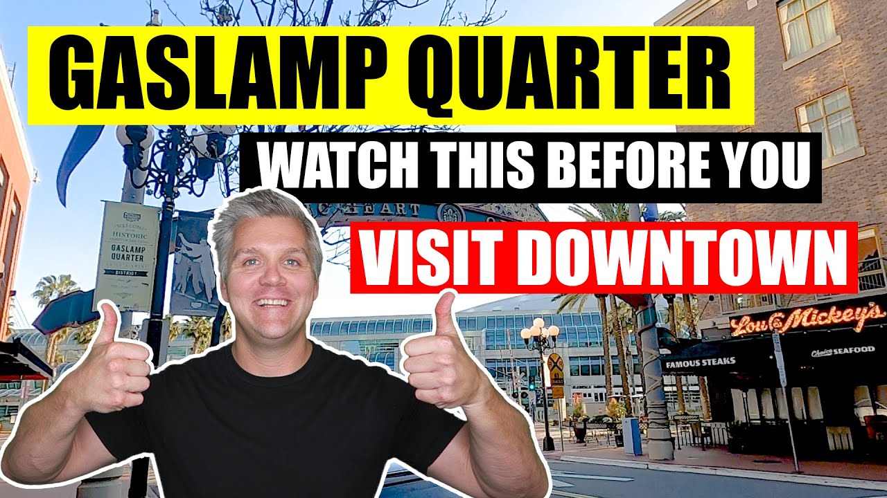 What To See And Do In The San Diego Gaslamp Quarter ... - YouTube