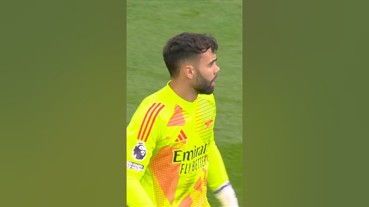 ONE OF THE BEST SAVES YOU WILL SEE! DAVID RAYA 👏