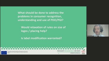 Strengthening geographical indications - Session 4, Panel 1 - PDO and PGI logos use