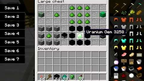 Minecraft 1.2.5 mod review Uranium Mod