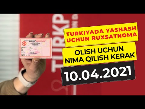 Video: Yashash Uchun Ruxsatnoma Nima?