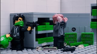 Lego S.W.A.T. &quot;Mysterious Bank Robbery&quot; Episode 1 - Stop Motion Animation