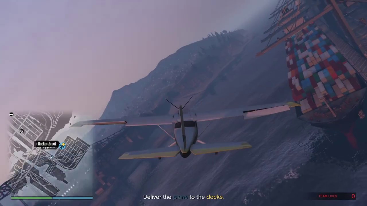 gta v pc Grand Theft Auto V Mision Landing Gear