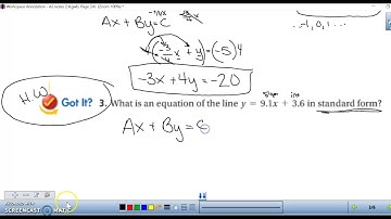 2.4 - More about Linear Equations Part 1