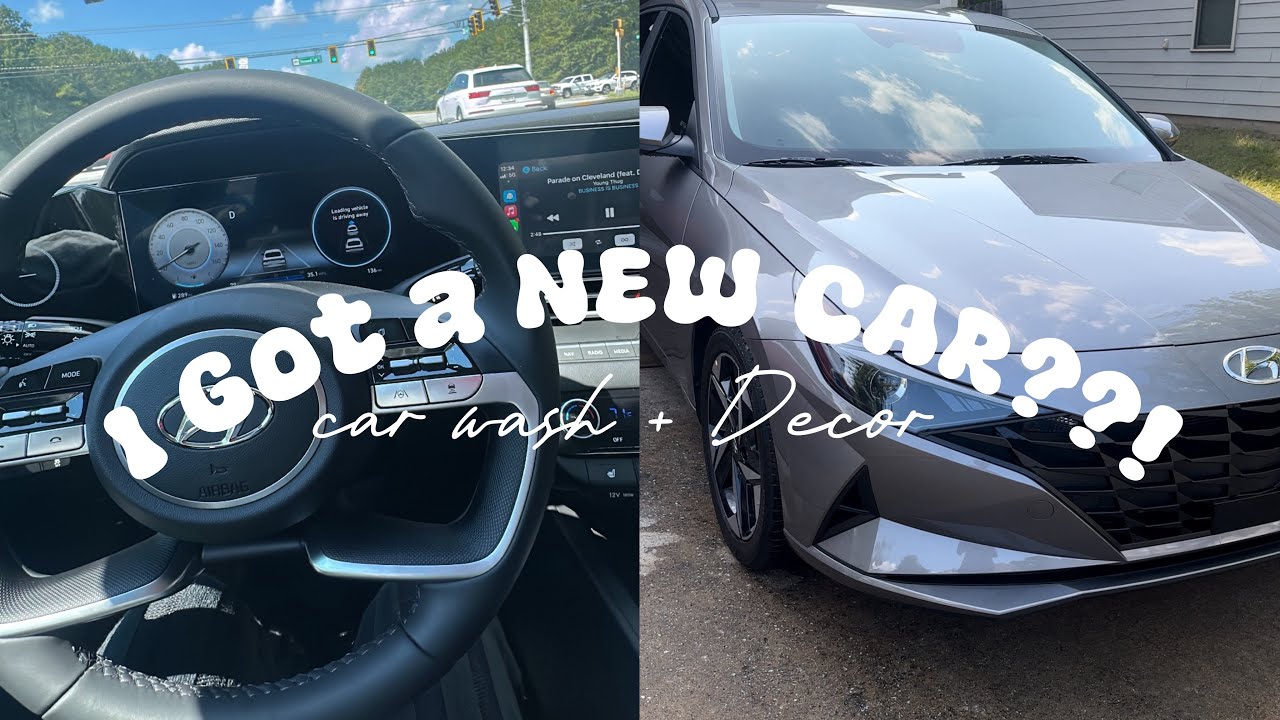 Я купил новую машину + автомойку и декор! | Hyundai Elantra SEL 2023 года