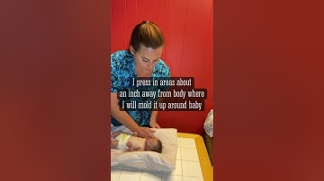 NICU Positioning - Supine on a fluidized mattress