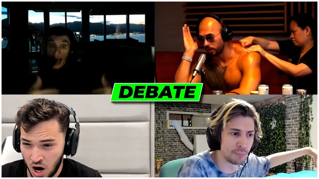 Who is Andrew Tate? Boxer and xQc clash during Adin Ross live stream