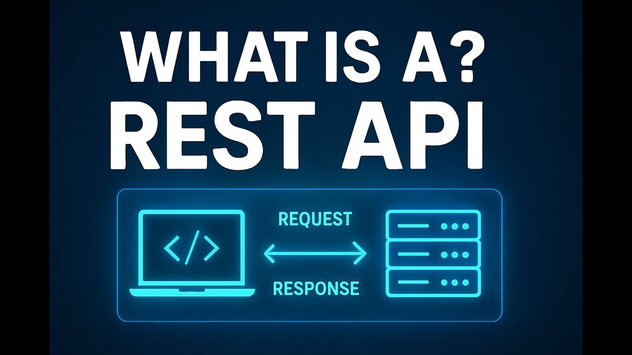 what is rest api - YouTube