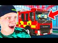 FIGHTING FIRES In ROBLOX! Working As FIREFIGHTER Job!