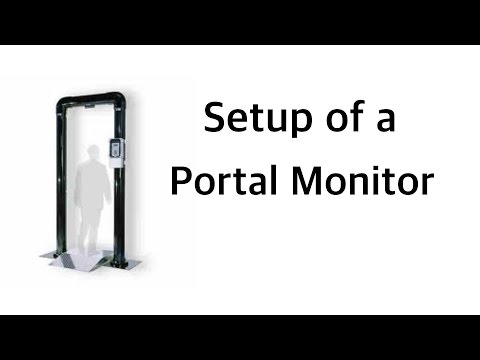 Portal Monitor Training