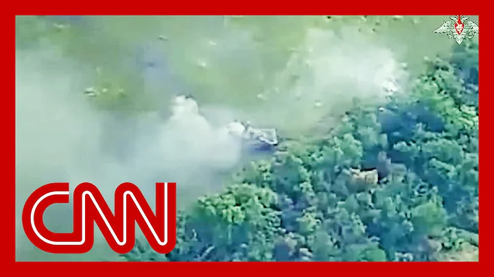 See Russia's aerial footage allegedly showing their forces targeting Ukrainian formations - DayDayNews