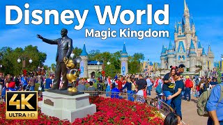 Disney World Walking Tour - Magic Kingdom (4K Ultra HD 60fps) – With Captions