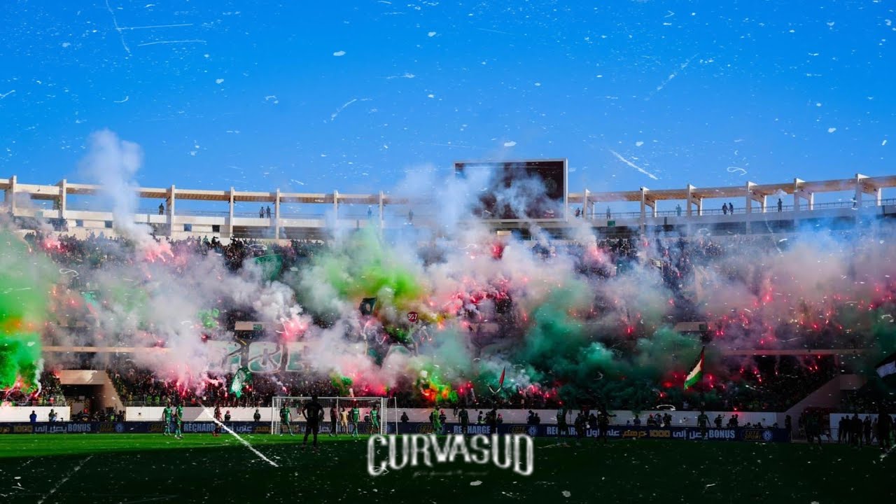 Curva Sud Magana : Ambiance du match Raja Vs far | 01/07/2024 ( Montalite Ultras )
