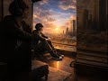 Sometimes you don’t need answers…🎧🌇#SunsetVibes #ChillMoments #LostInThoughts #AestheticLife
