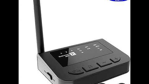 80m Long Range Bluetooth 5.0 stereo audio Music Transmitter Receiver