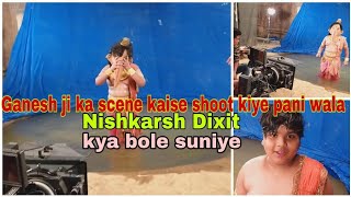 Ganesh ji ka live shoot / Pani me / Nishkarsh Dixit / Vighnharta ganesh / Mythology / chroma / dekhe