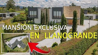 Explora esta Exquisita Mansión Moderna en LlanoGrande, Antioquia (COL) Valuada en $6.200 Millones