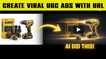 I Created a Viral UGC Ad with just an Amazon Link - Higgsfield AI Tutorial. 