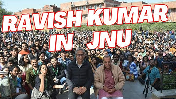 Ravish Kumar  अंधेरे  में मशाल हैं - Prof. Anand Kumar at Mosaic- the JNU Festival 2023