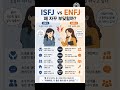ISFJ vs ENFJ, 왜 자꾸 부딪힐까?