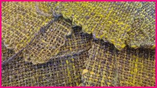 Weaving Wool Squares on a Pinloom with Handspun Yarn