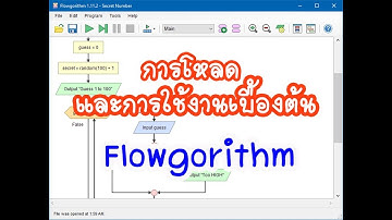 flowgorithm เบื้องต้น
