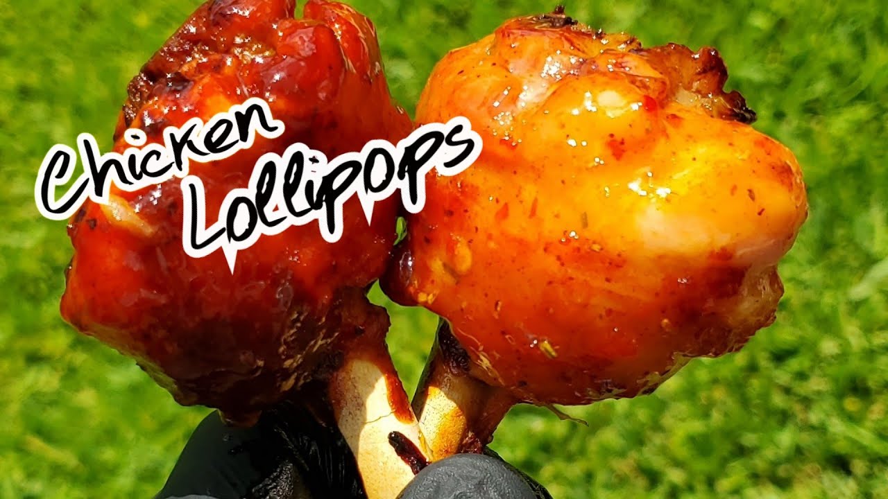 Smoked Chicken Lollipops Pellet Grill Chicken Lollipop Recipe YouTube