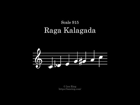 Scale 915 Raga Kalagada