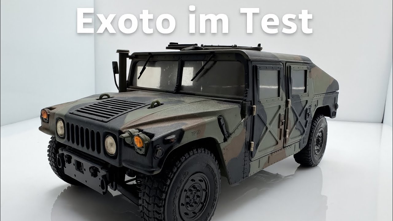 Hummer Humvee 1:18 Exoto - YouTube