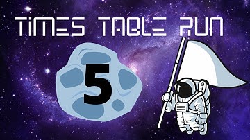 Times Table Run - Multiply by 5 Practice Brain Break Game