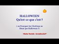 Halloween  questce que cest  pourquoi les chretiens ne fetent pas halloween 