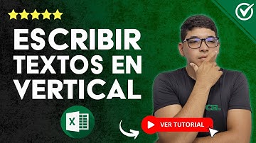 Cómo ESCRIBIR TEXTOS en VERTICAL en Excel | 📊 Alinear Texto en Excel 📊