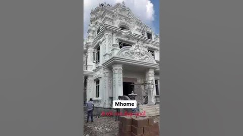Lâu Đài Cổ Điển Tuyệt Đẹp, Không Chê Được Các Bác Ạ #mhome #nhadep #xaynhatrongoi