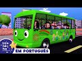 Rodas do Ônibus |  Canções para crianças | Little Baby Bum em Português