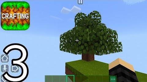 Crafting and Building - SkyBlock - Gameplay Part 3