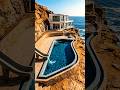 My Dream Home Build: CRAZY Cliffside Pool Transformation #house #pool #shorts