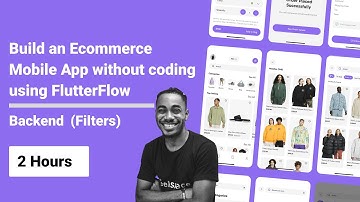 Build an E-commerce Mobile App without coding using FlutterFlow - Backend - Part 5