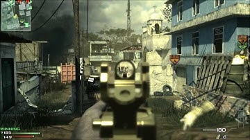 MW3 Golden ACR+Reaper quad feed