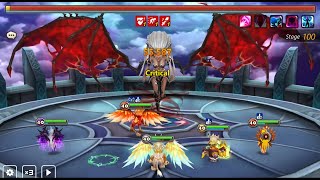 Summoners War 2024- TOA Hard Floor 96-100 #rpg #battle #game #summonerswar #Toa #toah