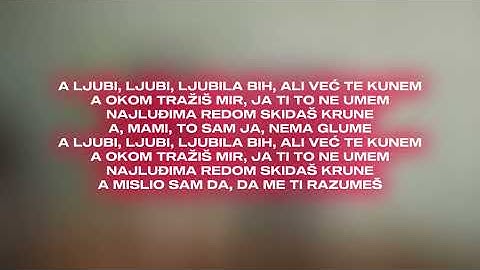 Nikolija - Nenormalan lik [feat. Devito] (Lyrics Video | Album Lavina)