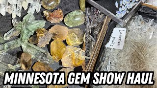 Minnesota Wholesale Gem Show Haul/Crystal Unboxing, Crystals Available for Sale!