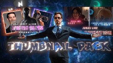 Alight Motion Cool You Tube Thumbnail Pack (+Preset)