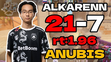 🔥alkarenn (21-7) rt:1.96 SoloQ (anubis) | EU FACEIT RANKED | #cs2 #pov