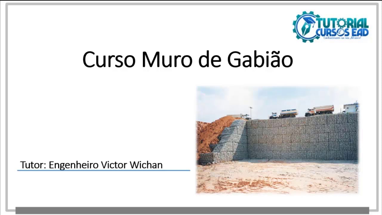 Muro de Gabião - Estruturas de Contenção