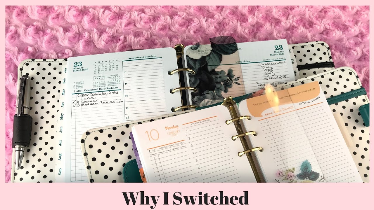 Which planner size is best for you? Find out here! – The Fabulous