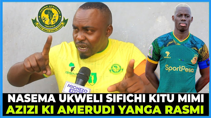 KIZINGA YANGA:ATHITIBITISHA AZIZ KI AMERUDI YANGA ,TABU IPO PALE PALE, MAKOLO WATATESEKA SANA😂😂